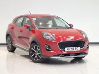 Used Ford Puma Titanium 125 HP (91 kW) 2021 Red SUV