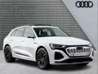 Usado Audi Q8 e-tron Advanced 300 kW (408 CV) 2023 Blanco SUV