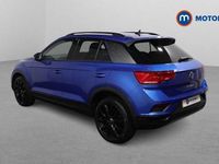 Used VW T-Roc Black Edition 150 HP (110 kW) 2021 Blue SUV