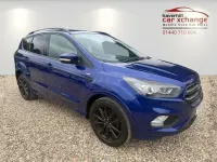 Used Ford Kuga ST-Line 120 HP (88 kW) 2017 Blue SUV