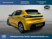 Used Peugeot 208 Active+ 100 HP (73 kW) 2023 Yellow Hatchback