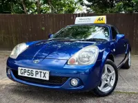Used Toyota MR2 140 HP (102 kW) 2006 Blue Cabriolet