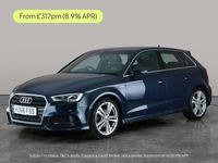 Used Audi A3 S-Line 2018 Blue Sedan