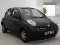Used Nissan Micra S 80 HP (58 kW) 2005 Black Hatchback