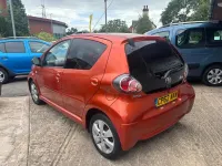 Used Toyota Aygo 2012 Orange Hatchback