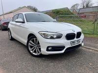 Used BMW 118 Sport Line 150 HP (110 kW) 2017 White Hatchback