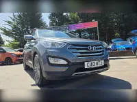 Used Hyundai Santa Fe Premium 194 HP (142 kW) 2013 Silver SUV