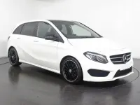 Used Mercedes B180 AMG Line Premium Plus 109 HP (80 kW) 2018 White Hatchback