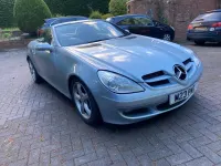 Used Mercedes SLK280 2007 Silver Cabriolet