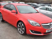 Used Vauxhall Insignia SRi 220 HP (161 kW) 2013 Red Hatchback