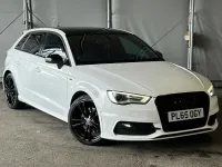 Used Audi A3 Sportback S-Line 184 HP (135 kW) 2016 White Hatchback