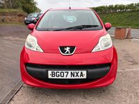 Used Peugeot 107 68 HP (50 kW) 2007 Red Hatchback
