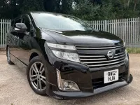 Used Nissan Elgrand 2012 Black MPV