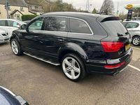 Begagnad Audi Q7 S-Line 245 HK (180 kW) 2015 Svart SUV