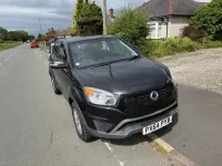 Used SsangYong Korando 2014 Black SUV