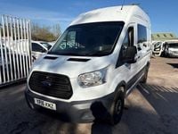 Used Ford Transit 125 HP (91 kW) 2016 White Van