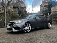 Used Mercedes E350 AMG line 258 HP (189 kW) 2016 Grey Coupe