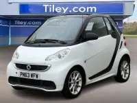 Used Smart ForTwo Cabrio Passion 71 HP (52 kW) 2013 White Cabriolet