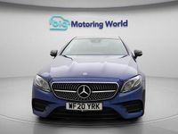 Used Mercedes E220 AMG line 194 HP (142 kW) 2020 Blue Coupe