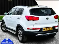 Used Kia Sportage 116 HP (85 kW) 2015 White SUV
