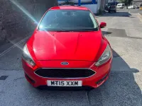 Used Ford Focus Zetec 125 HP (91 kW) 2015 Red Hatchback