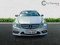 Used Mercedes E220 168 HP (123 kW) 2011 Silver Cabriolet