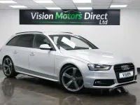 Used Audi A4 Black Edition 150 HP (110 kW) 2013 Silver Estate
