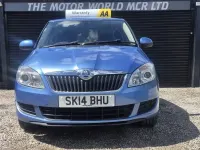 Used Skoda Fabia SE 2014 Blue Hatchback