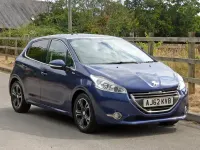 Used Peugeot 208 82 HP (60 kW) 2013 Velvet blue metallic Hatchback