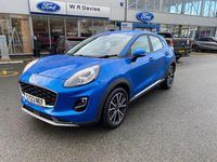 Used Ford Puma Titanium 2023 Blue Hatchback