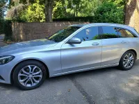 Used Mercedes C200 184 HP (135 kW) 2014 Iridium silver metallic Estate