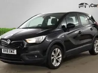 Used Vauxhall Crossland X 81 HP (59 kW) 2018 Black SUV