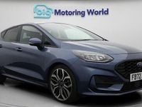 Used Ford Fiesta ST-Line X 125 HP (91 kW) 2023 Blue Hatchback
