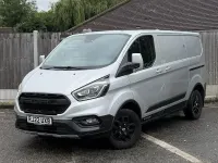 Used Ford Transit Custom 170 HP (125 kW) 2022 Silver Van