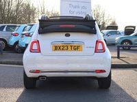 Used Fiat 500C S 70 HP (51 kW) 2023 White Cabriolet