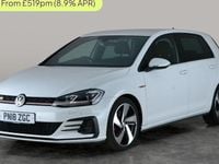Used VW Golf VII GTI 230 HP (169 kW) 2018 White Hatchback