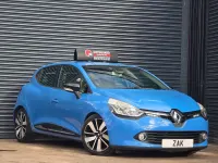 Used Renault Clio Dynamique 90 HP (66 kW) 2014 Blue Hatchback