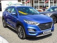 Used Hyundai Tucson Premium 177 HP (130 kW) 2019 Blue SUV