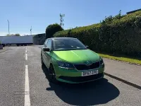 Used Skoda Fabia Colour Edition 95 HP (69 kW) 2018 Green Hatchback