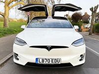 Usado Tesla Model X Long Range AWD 306 kW (417 HP) 2020 Branco SUV