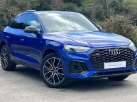 Used Audi Q5 Sportback Comfort 295 HP (216 kW) 2021 Blue SUV