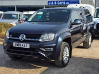 Used VW Amarok Trendline 161 HP (118 kW) 2019 Blue Pickup