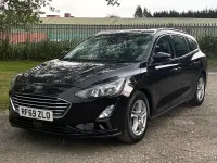 Used Ford Focus Zetec 93 HP (68 kW) 2019 Black Estate