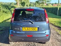 Used Nissan Note N-TEC 90 HP (66 kW) 2013 Blue Hatchback