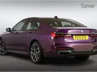 Used BMW 745e M Sport 389 HP (286 kW) 2021 Purple Sedan