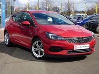 Used Vauxhall Astra SRi 143 HP (105 kW) 2020 Red Hatchback