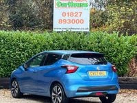 Used Nissan Micra Tekna 90 HP (66 kW) 2018 Blue Hatchback