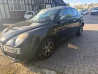 Begagnad Alfa Romeo MiTo Sprint 2011 Svart Halvkombi