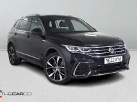 Used VW Tiguan Allspace R-line 190 HP (139 kW) 2022 Black SUV