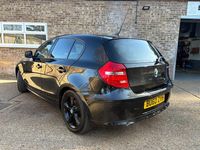 Used BMW 118 Sport Line 2010 Black Hatchback